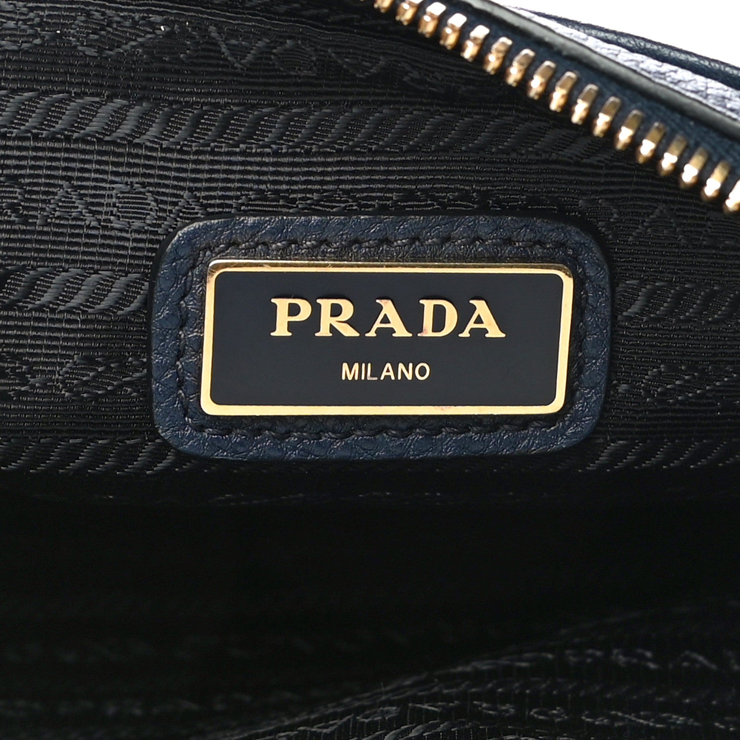 Prada Vitello Phenix Camera Bag Baltico 6 of 9