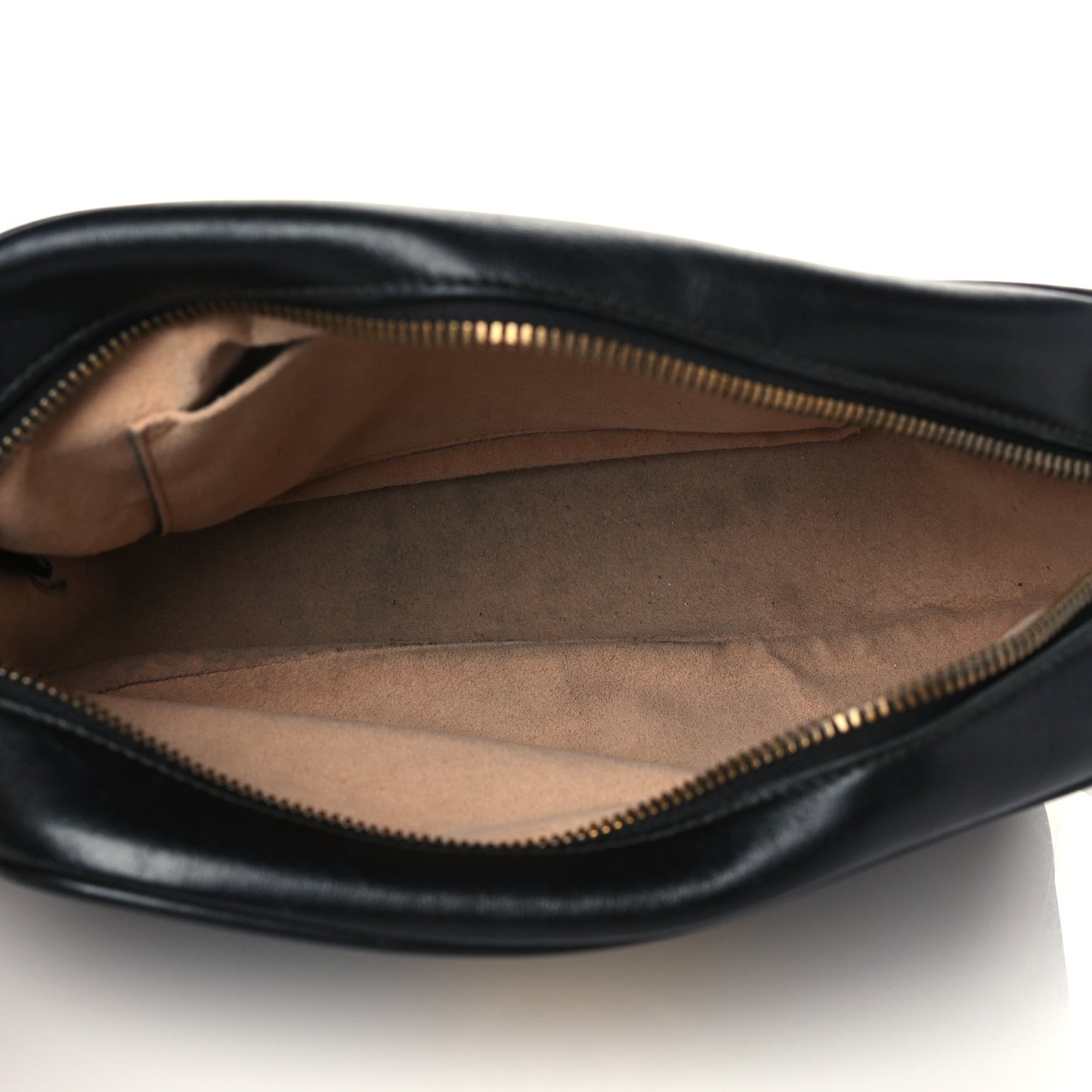 Calfskin Matelasse Small GG Marmont Chain Shoulder Bag Black