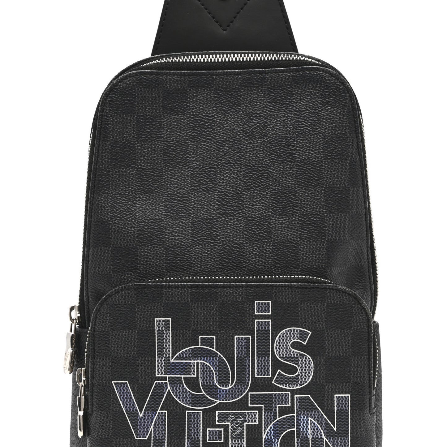 Damier Graphite Logo Avenue Sling Backpack