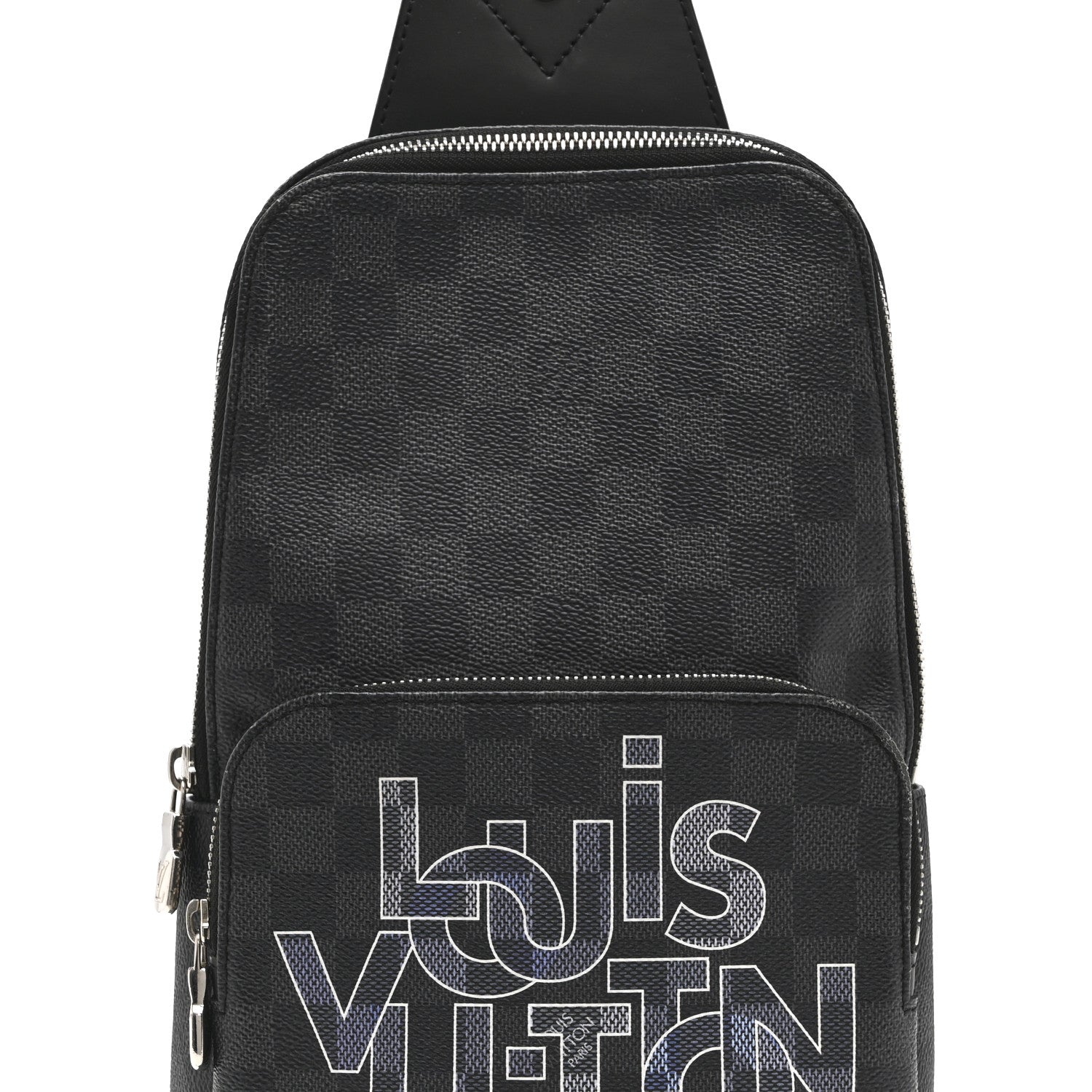 Louis Vuitton Damier Graphite Logo Avenue Sling Backpack 8 of 11