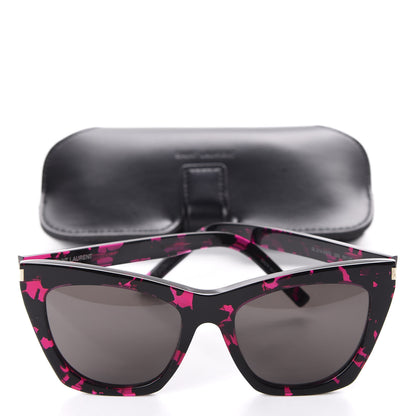 Saint Laurent New Wave SL214 Kate Cat Eye Sunglasses Pink Black 7 of 7