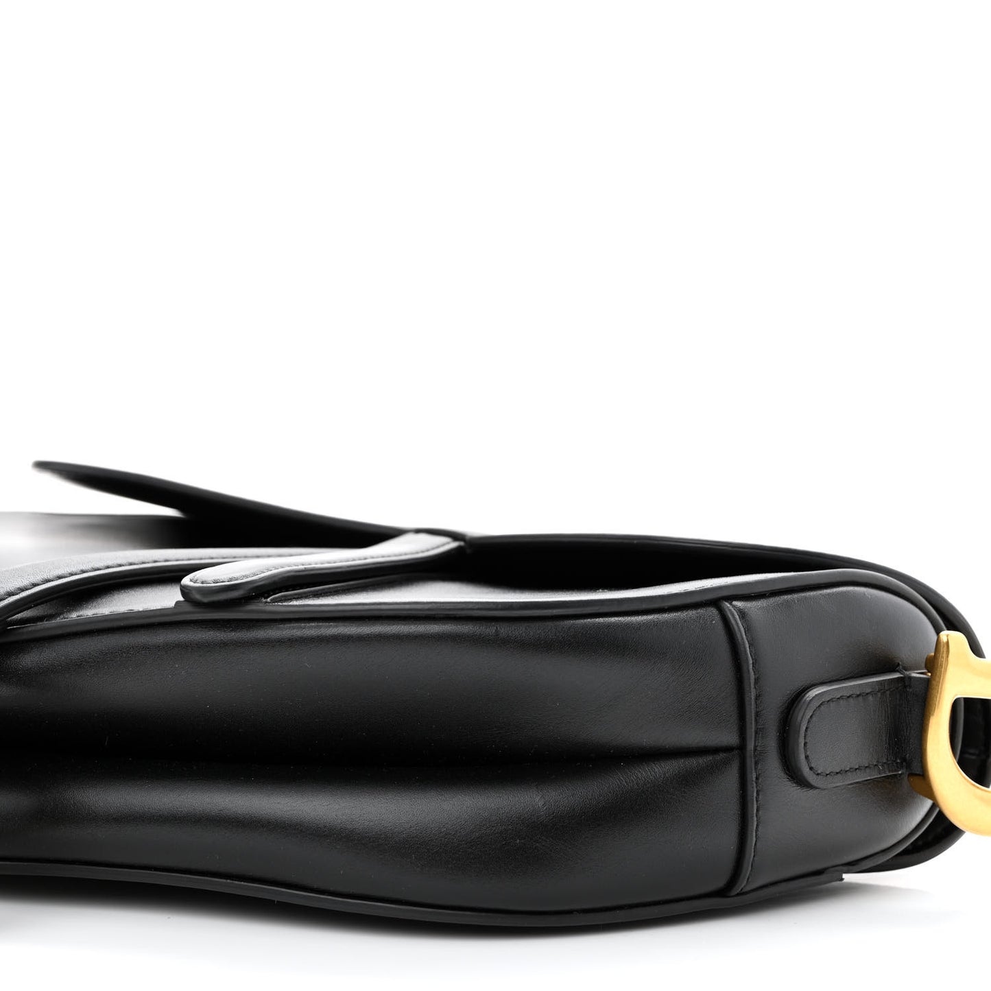 Calfskin Saddle Bag Black
