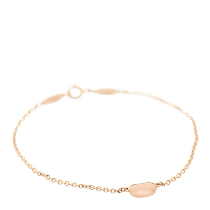 Tiffany 18K Rose Gold 9mm Elsa Peretti Bean Bracelet 1 of 6