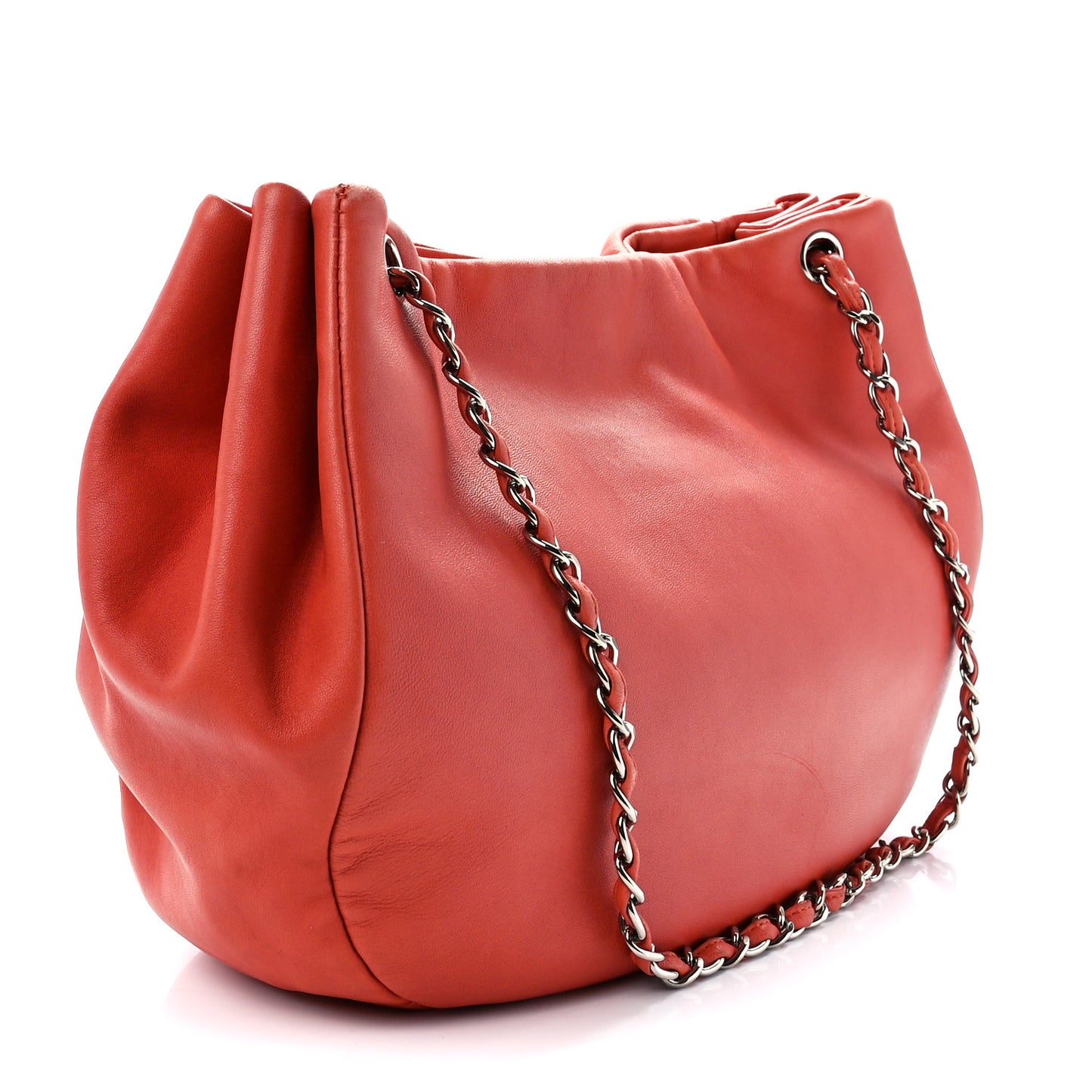 Lambskin Sensual Hobo Pink