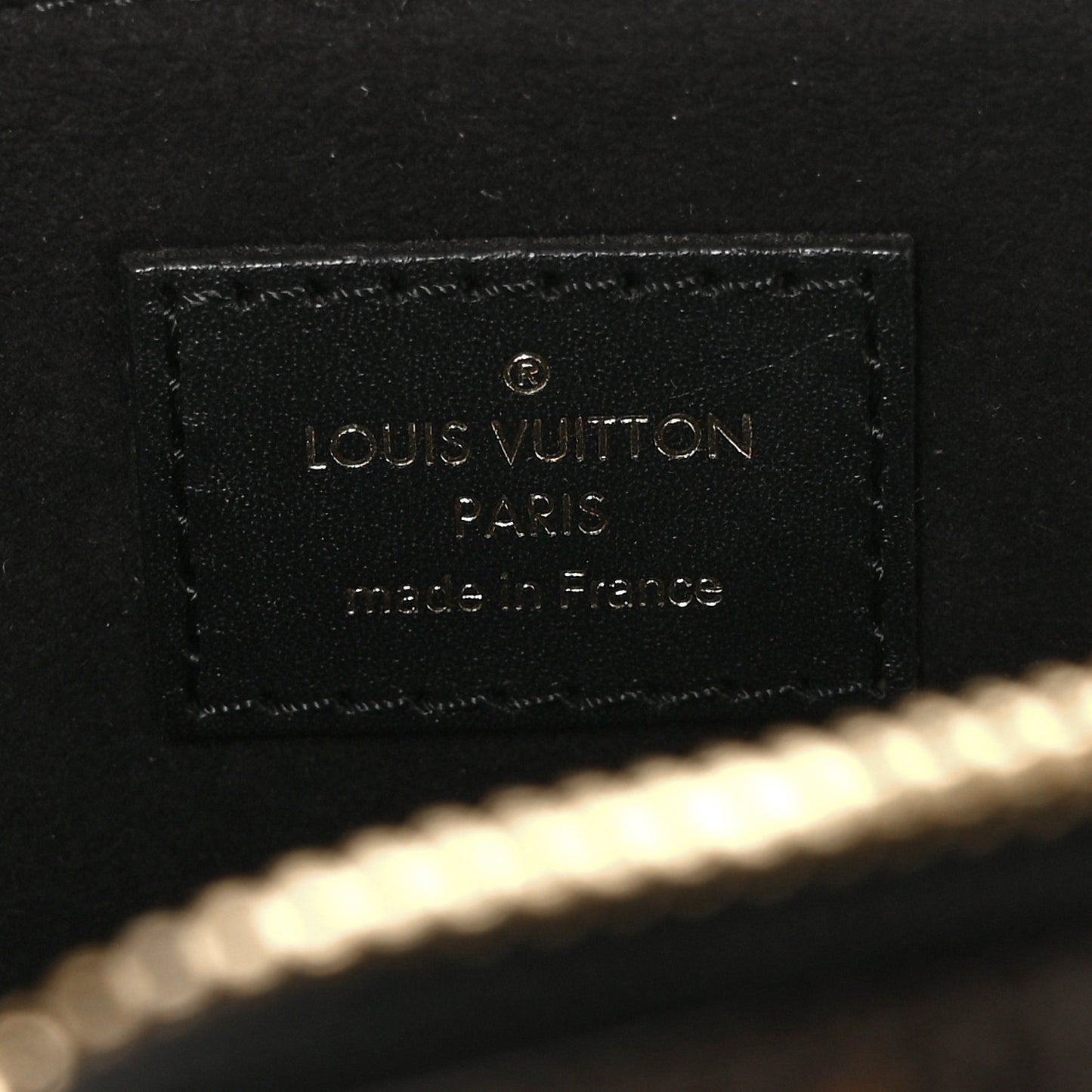 Monogram Sequins Eclipse Alma BB Black