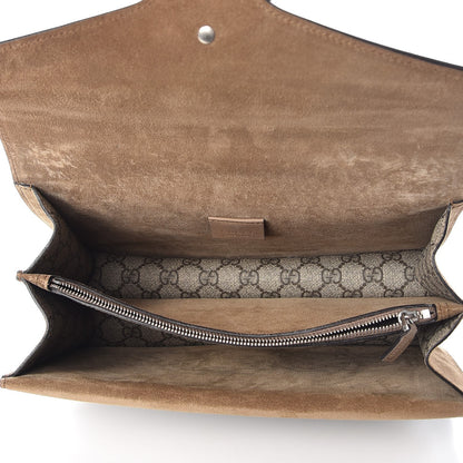 Gucci GG Supreme Monogram Small Dionysus Shoulder Bag Taupe 5 of 9