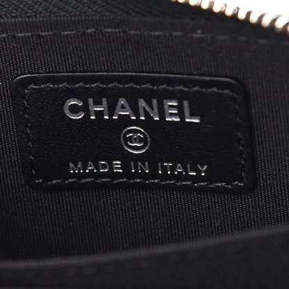 Chanel Caviar Quilted Incognito Zip Coin Purse Black 5 of 7