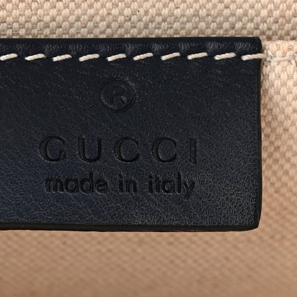 Gucci Moon Calfskin Bamboo Web Medium Dionysus Top Handle Bag Blue Emerald Hibiscus Red 6 of 11
