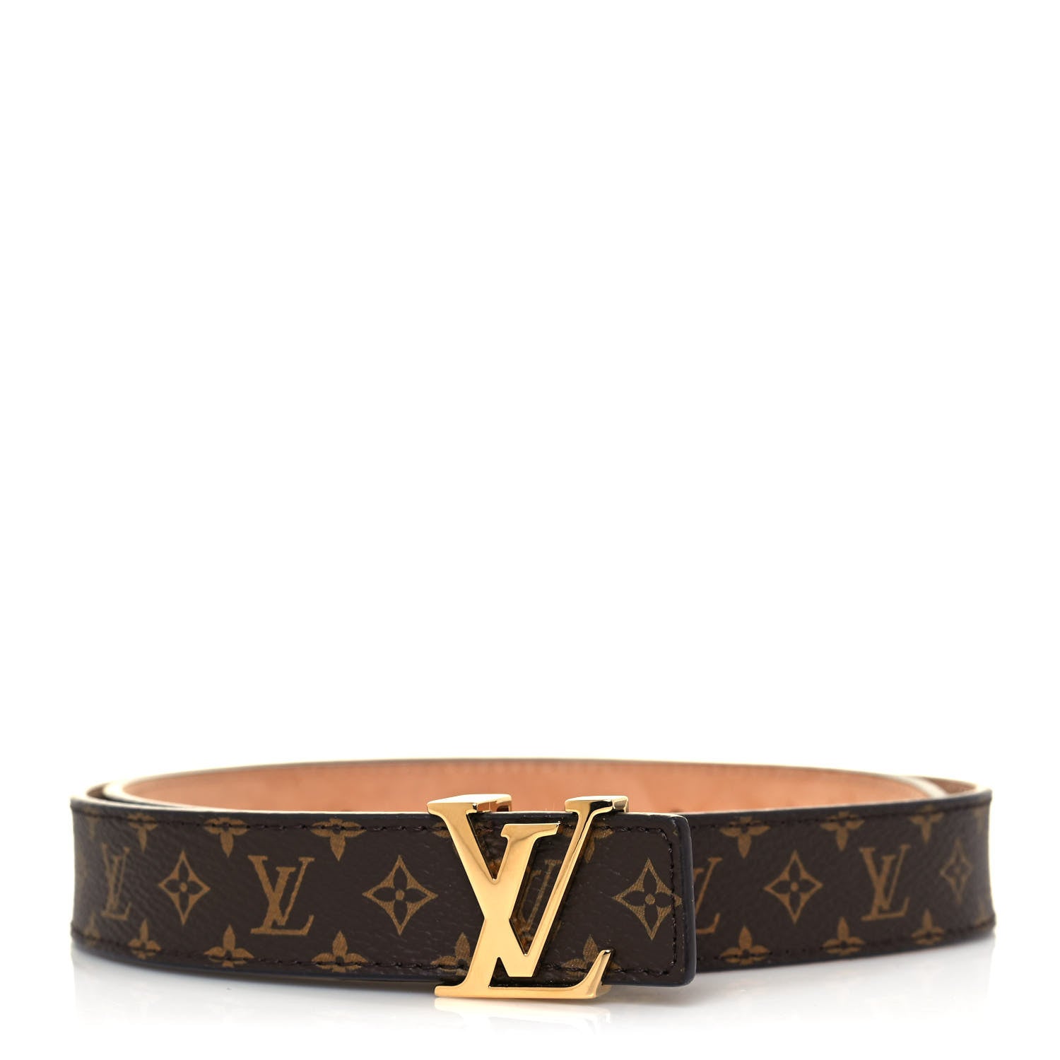 Louis Vuitton Mini Monogram 25mm LV Initiales Belt 75 30 1 of 6