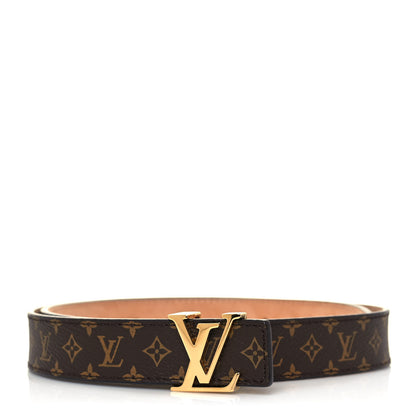Louis Vuitton Mini Monogram 25mm LV Initiales Belt 75 30 1 of 6