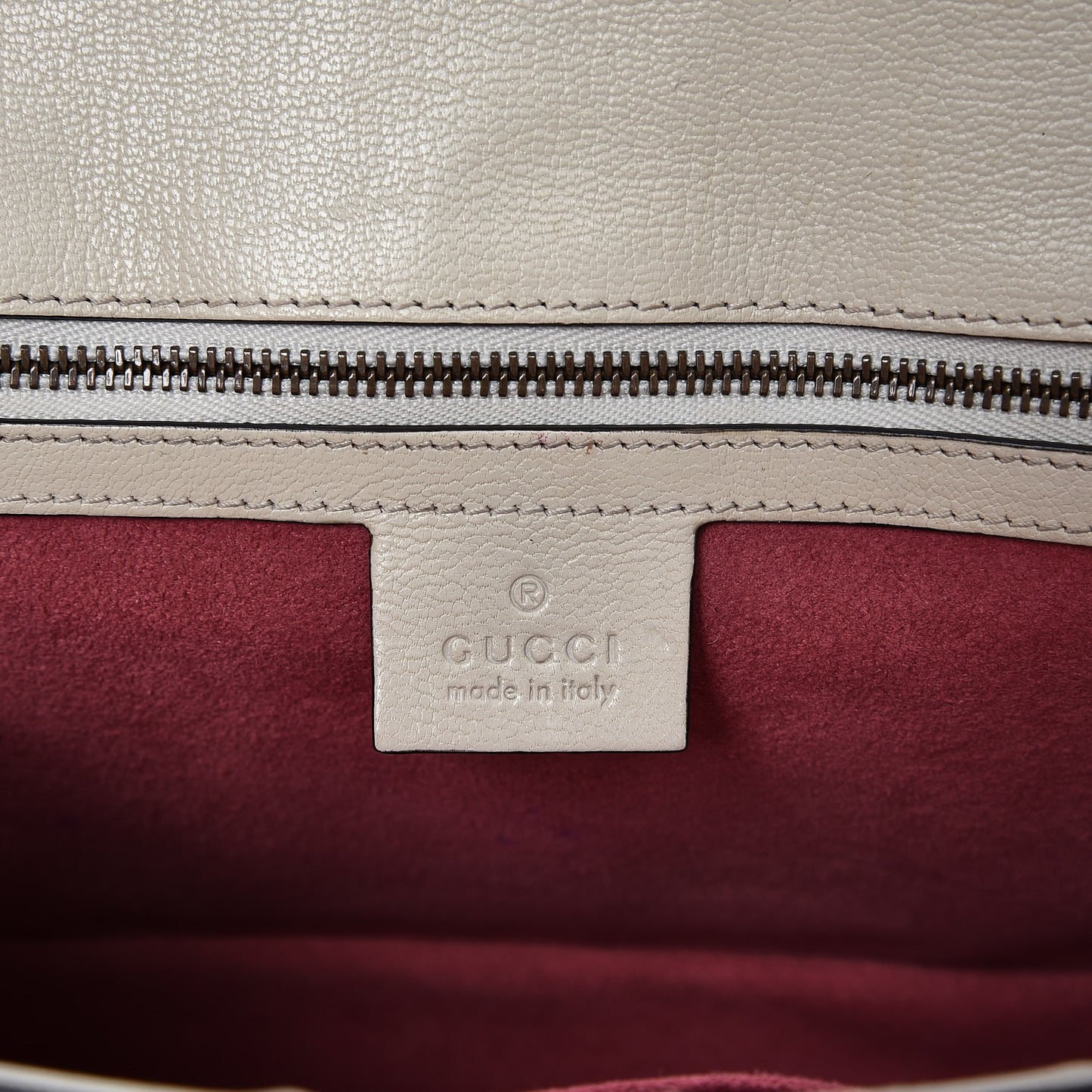 Calfskin Osiride Future Top Handle Bag Mystic White Hibiscus Red Black