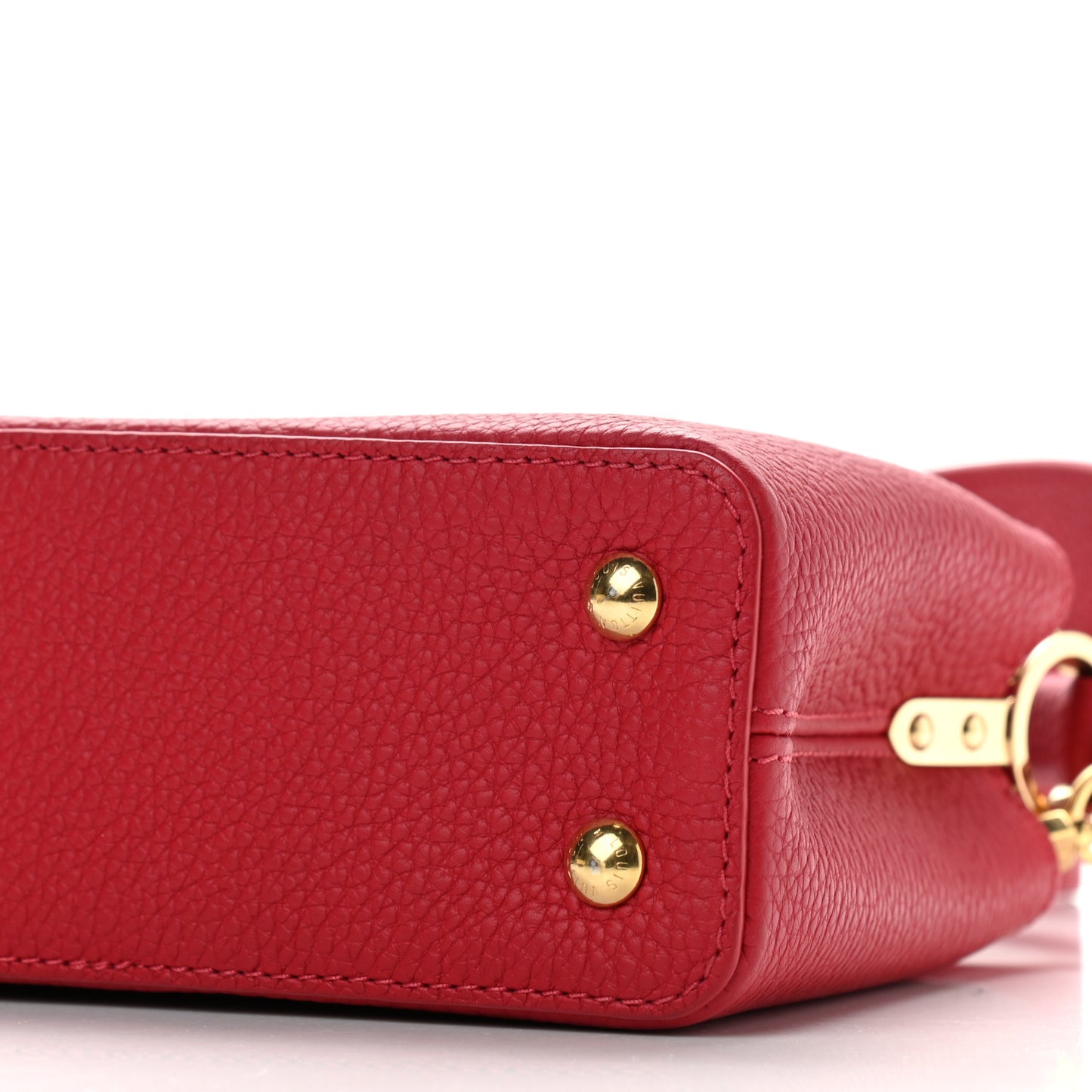 Taurillon Mini Capucines Scarlet