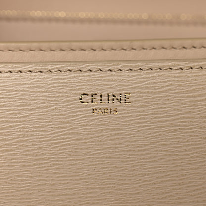 Celine Liege Calfskin Medium Classic Box Flap Bag Cream 7 of 11