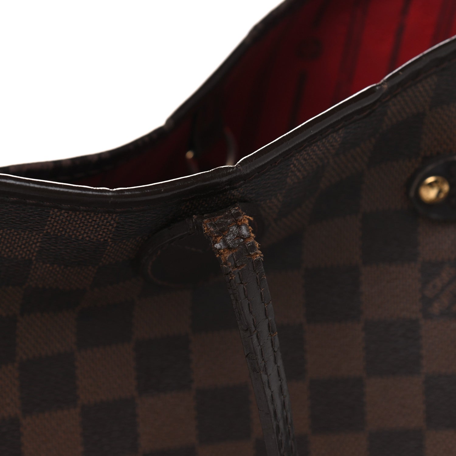 Louis Vuitton Damier Ebene Neverfull MM 17 of 20