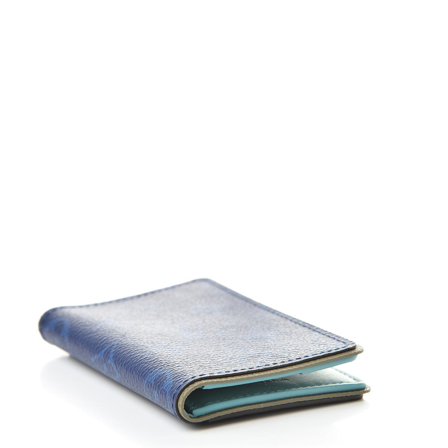 Monogram Pocket Organizer Pacific Blue