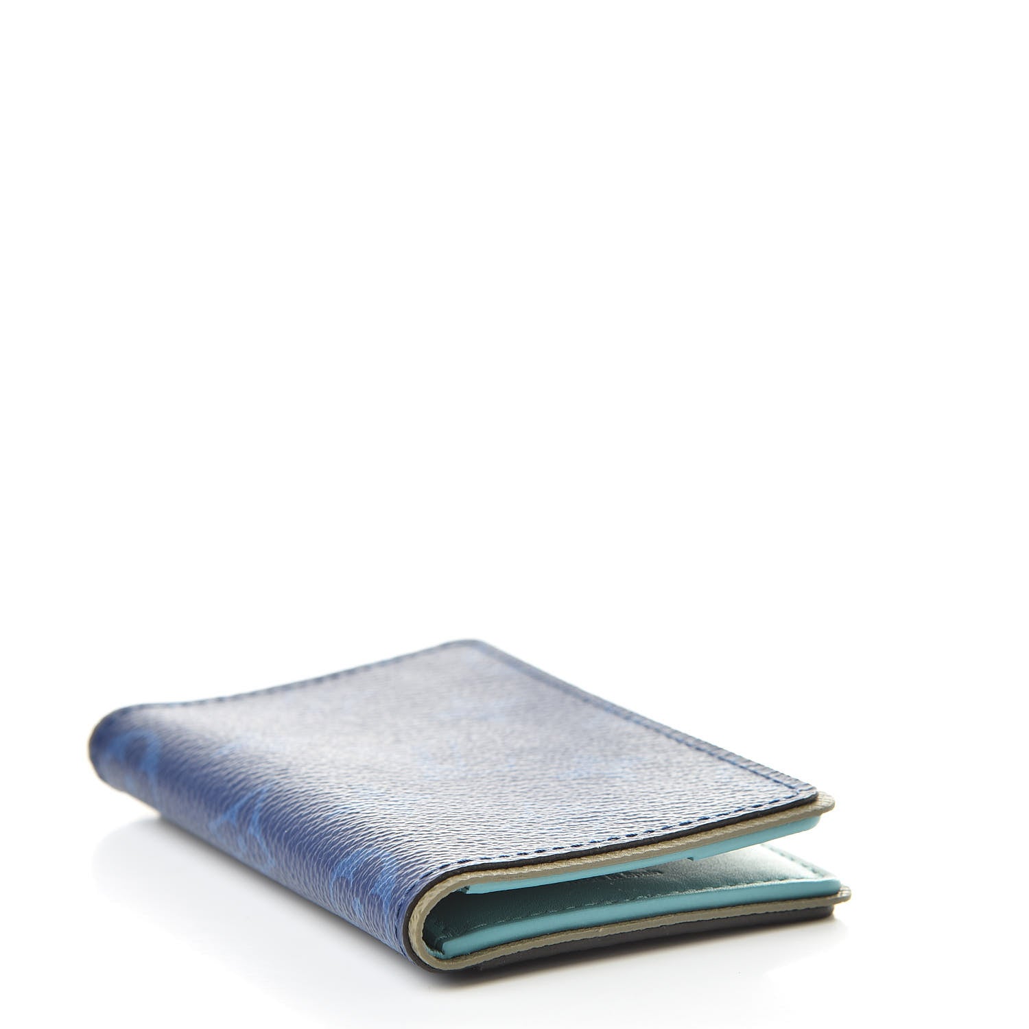 Louis Vuitton Monogram Pocket Organizer Pacific Blue 4 of 8