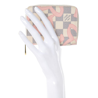 Louis Vuitton Damier Azur Tahitienne Zippy Coin Purse 2 of 8
