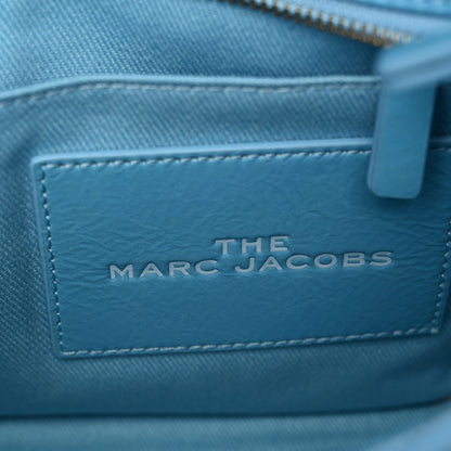 Marc Jacobs Shiny Crinkled Calfskin The Tote Bag Air Blue 5 of 9