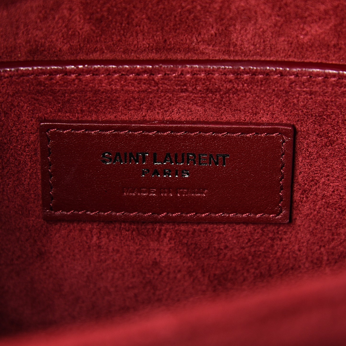 Calfskin Medium Bellechasse Satchel Palissandre