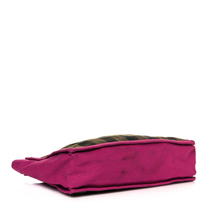 Fendi Pequin Small Shopping Tote Fuchsia 5 of 15