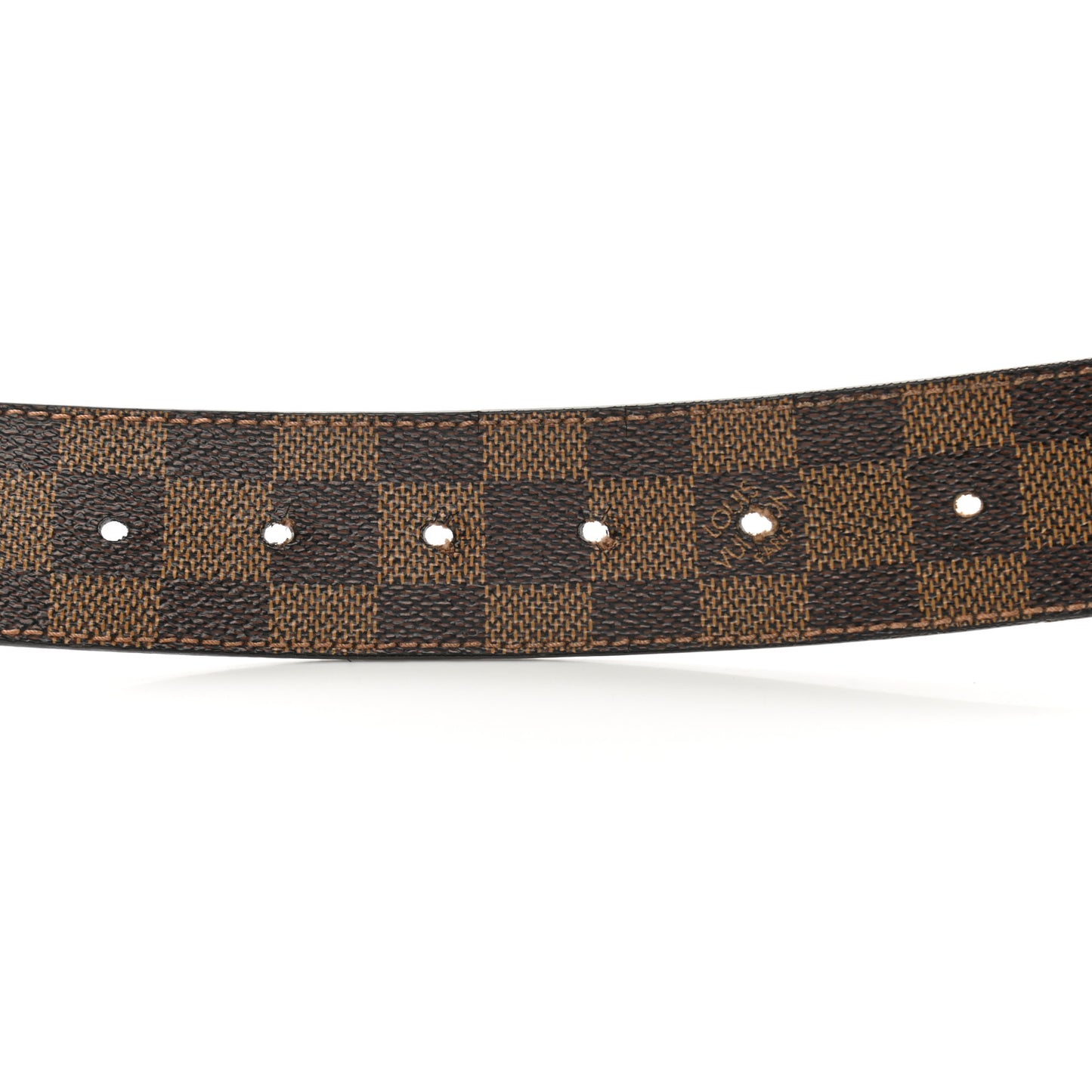 Damier Ebene 40mm LV Initiales Belt 85 34