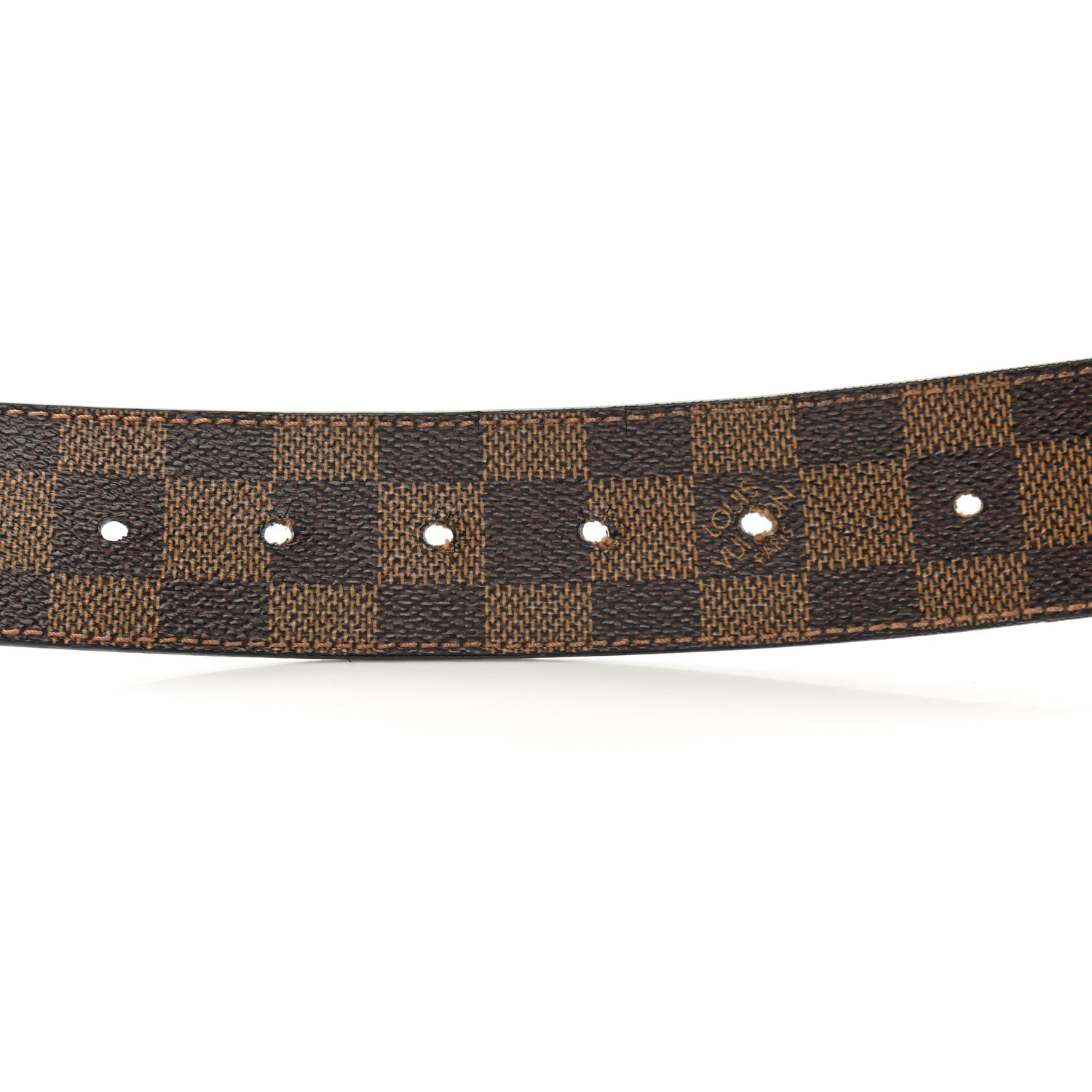 Louis Vuitton Damier Ebene 40mm LV Initiales Belt 85 34 7 of 11