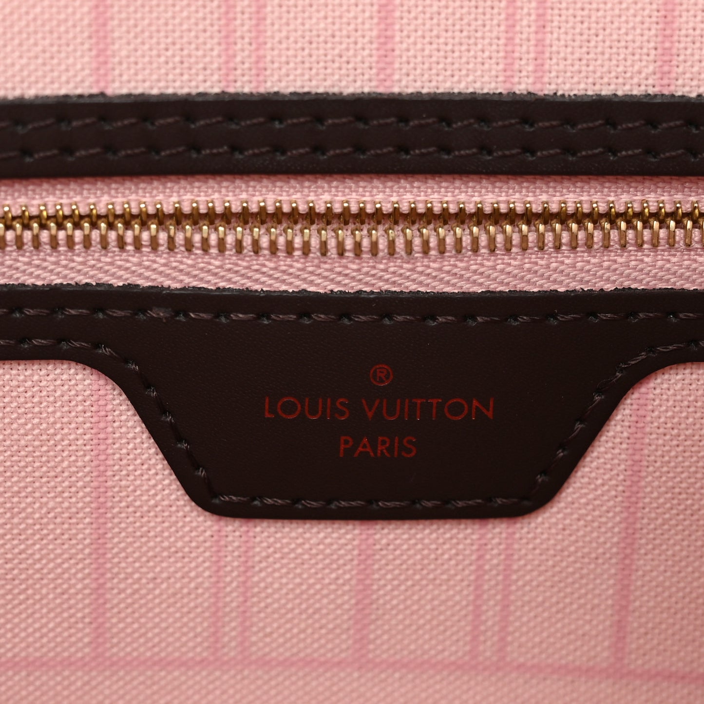Damier Ebene Neo Neverfull MM Rose Ballerine