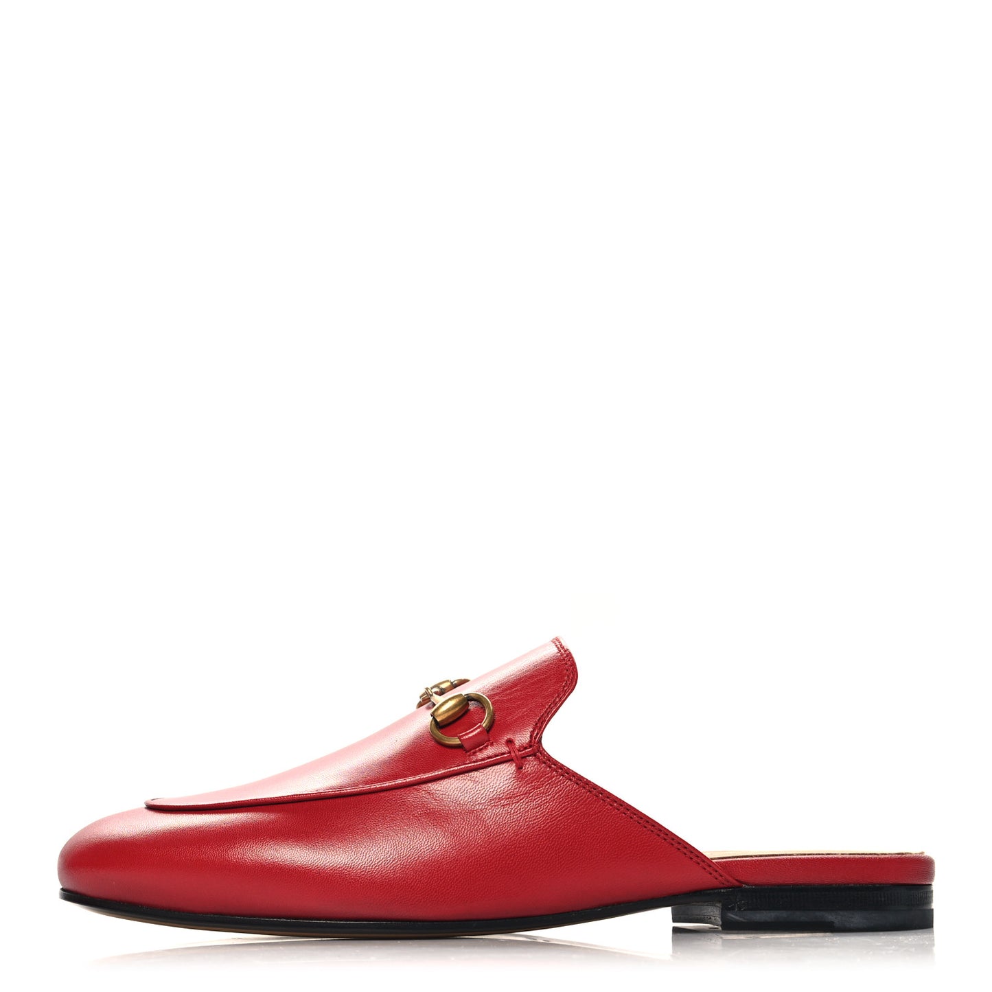 Malaga Kid Womens Princetown Slippers 37 Hibiscus Red