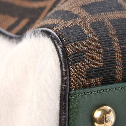 Fendi Calf Hair Zucca Large 2Jours Tote Tobacco Multicolor 8 of 12