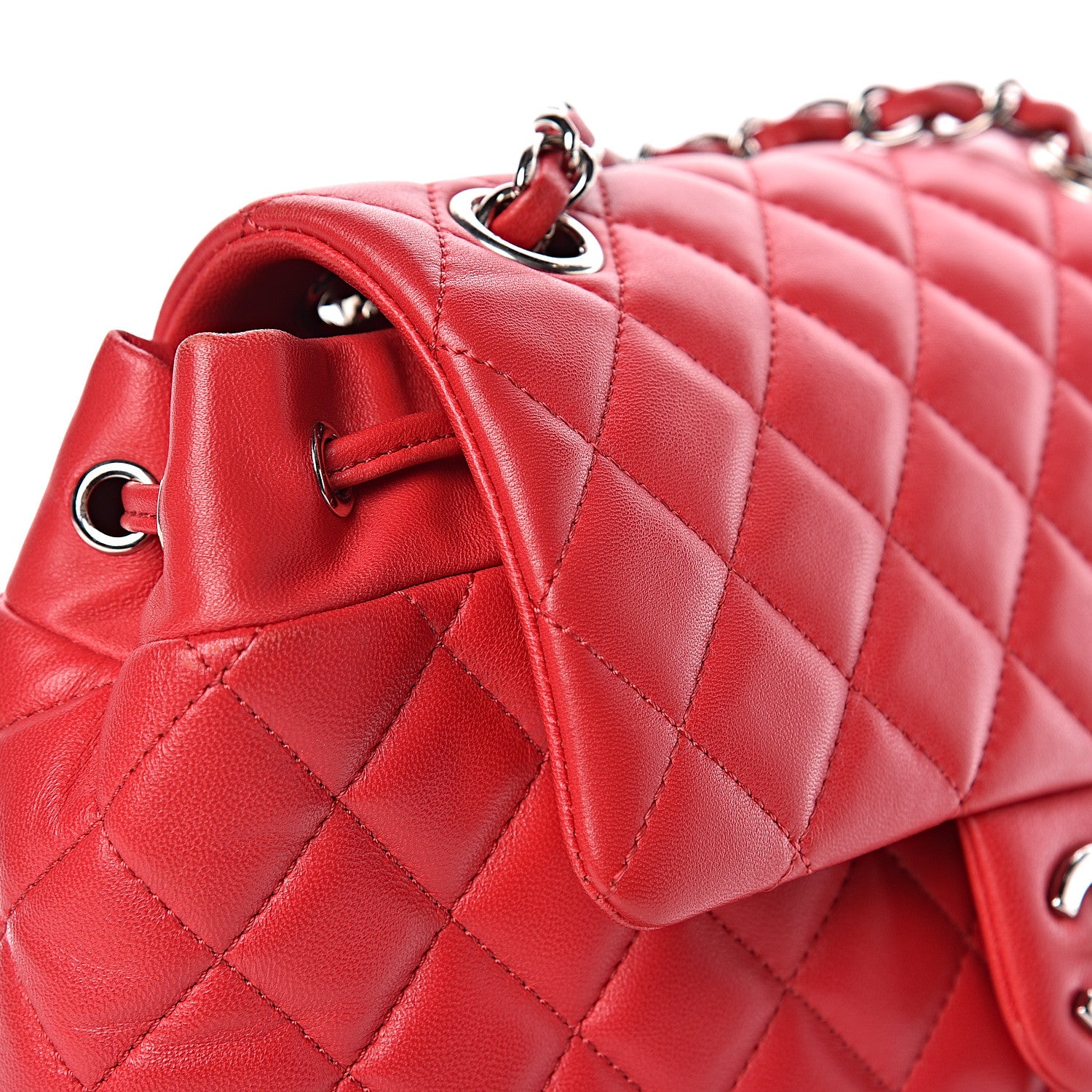 Chanel Lambskin Quilted Small Urban Spirit Backpack Red 11 of 17