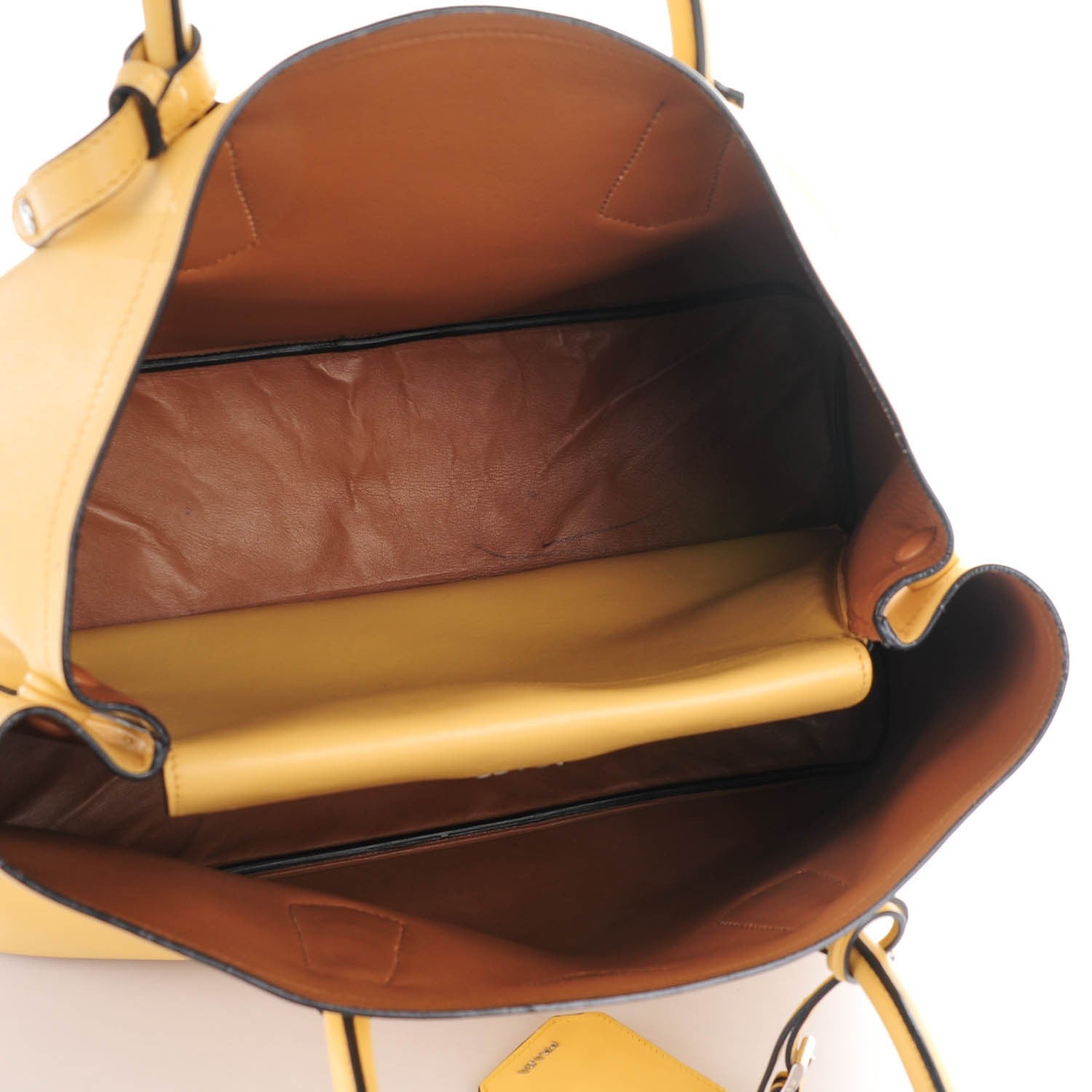 Prada City Calf Double Bag Ginestra 5 of 8