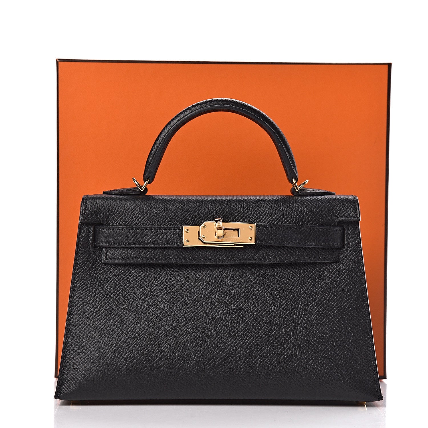 Hermes Epsom Mini Kelly Sellier 20 Black 31 of 31