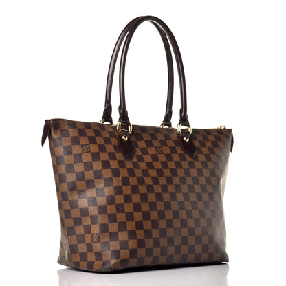 Louis Vuitton Damier Ebene Saleya MM 4 of 17