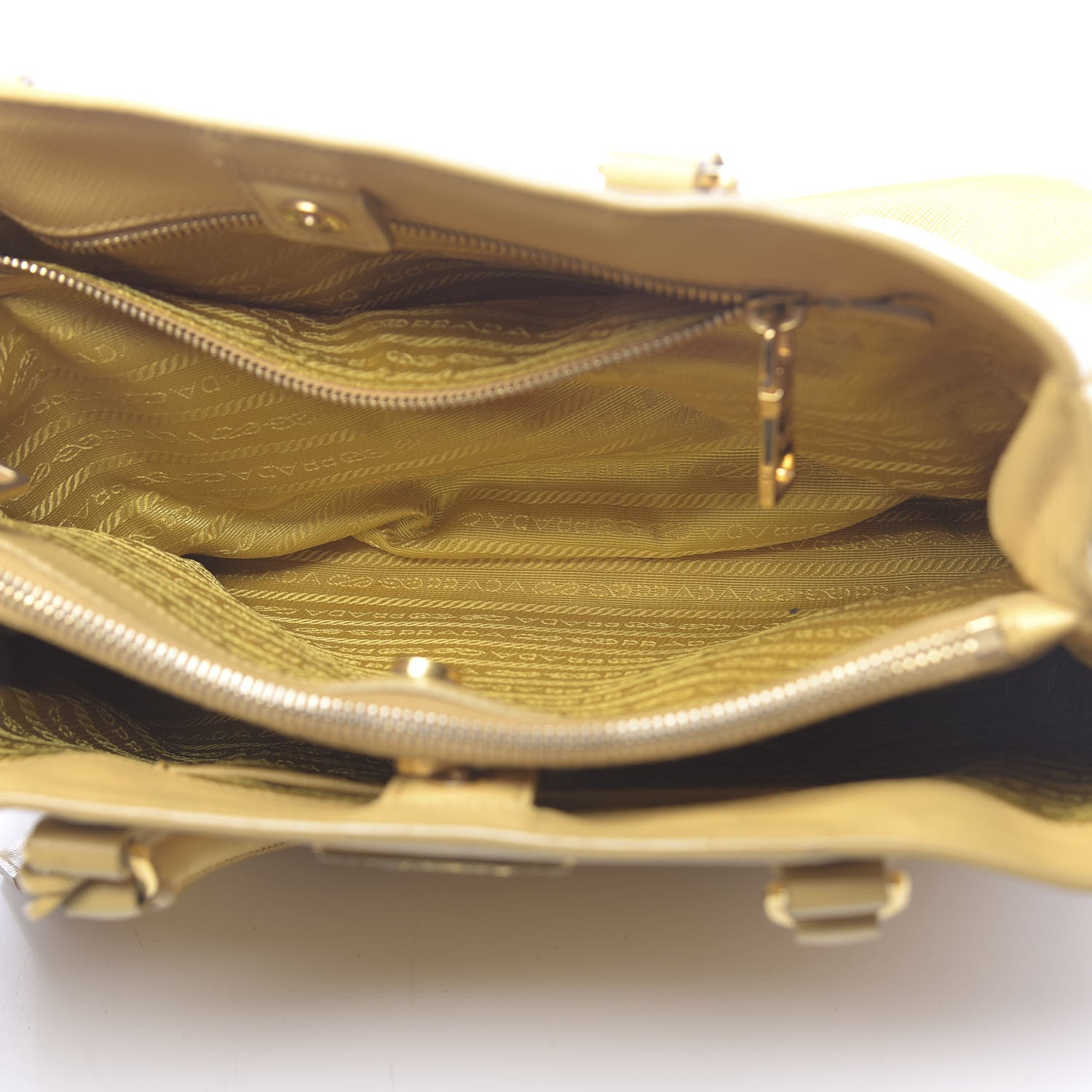 Prada Saffiano Lux Medium Tote Ginestra 5 of 27