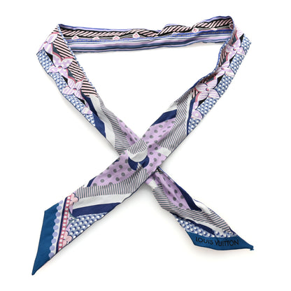 Louis Vuitton Silk Pop Monogram BB Bandeau Bleuet 1 of 4