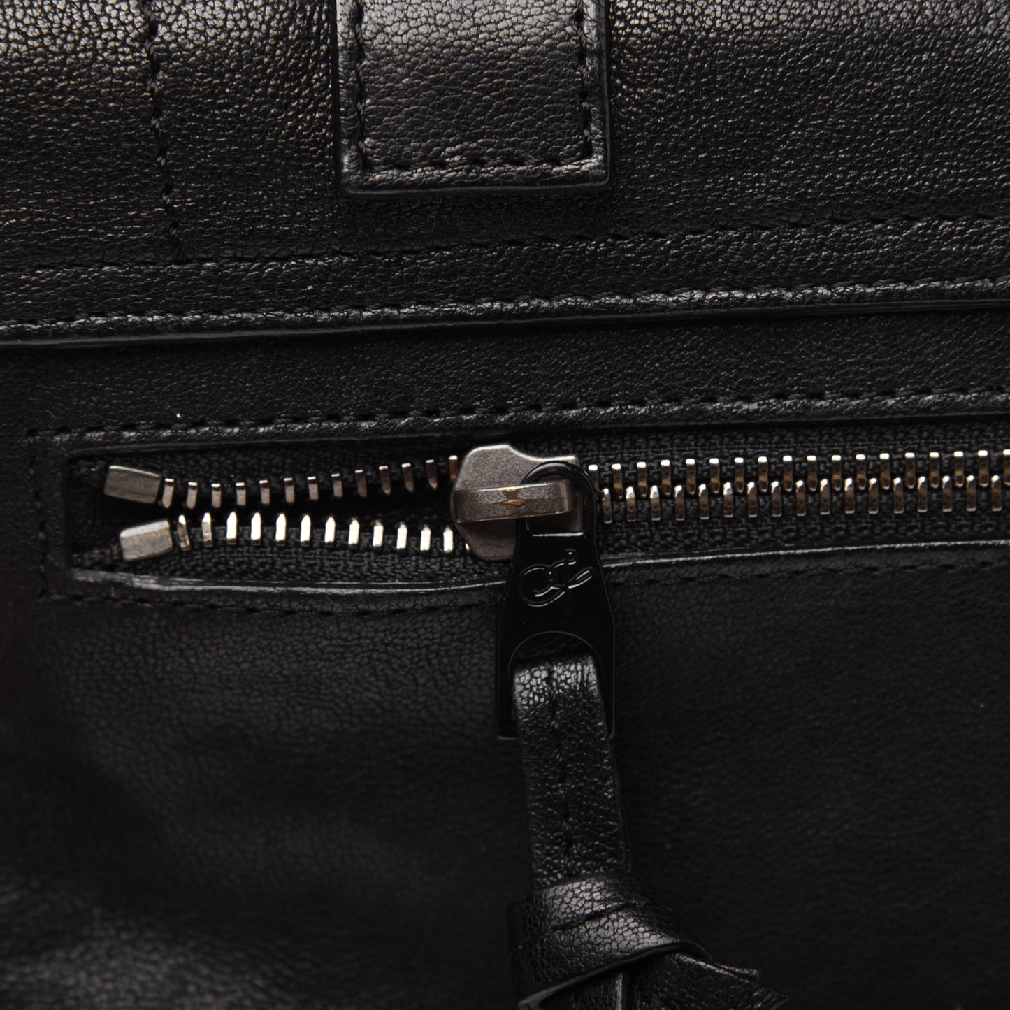 Lambskin PS1 Pochette Clutch Black