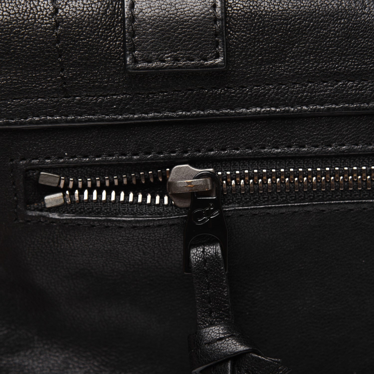 Proenza Schouler Lambskin PS1 Pochette Clutch Black 14 of 17
