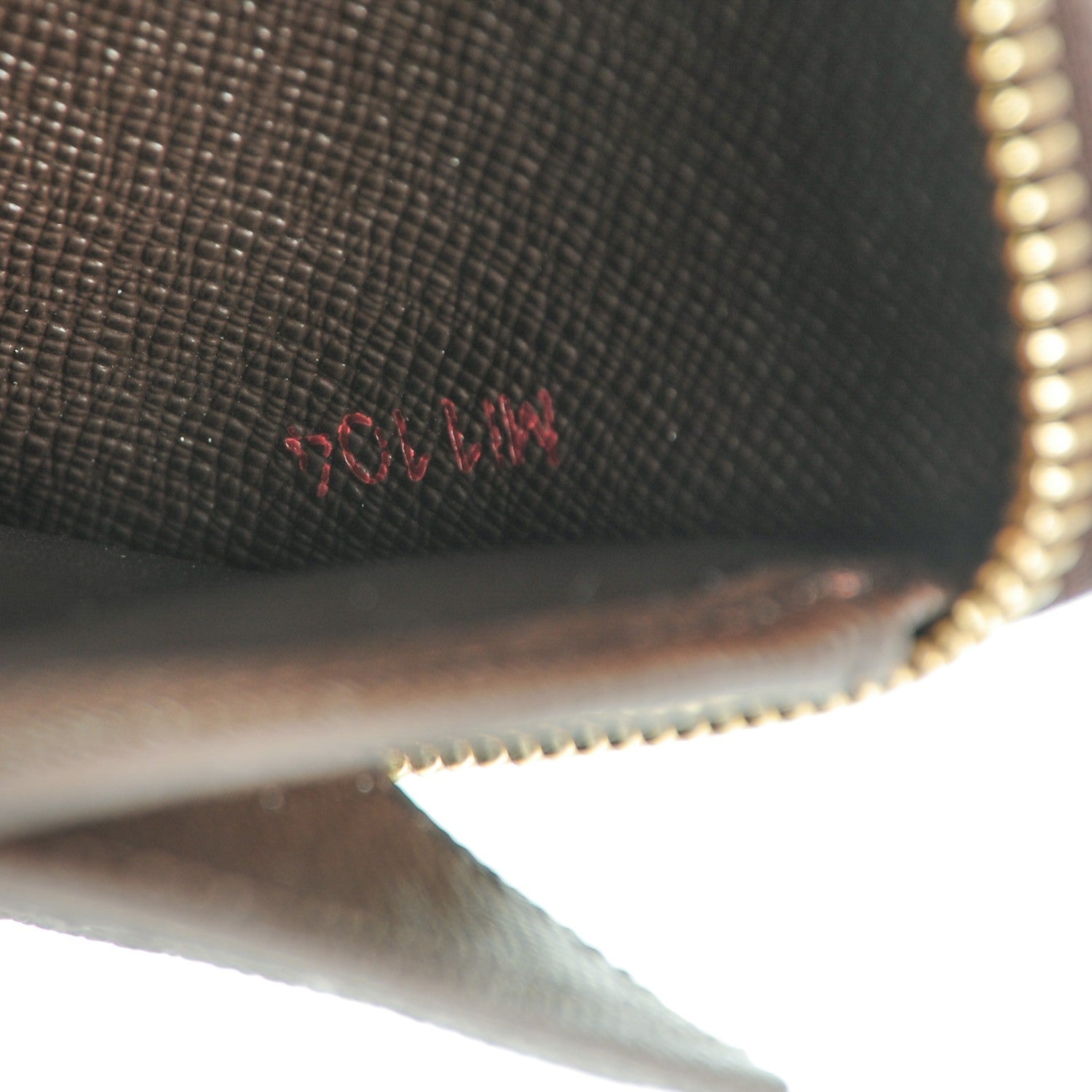 Louis Vuitton Damier Ebene Zippy Compact Wallet 7 of 7