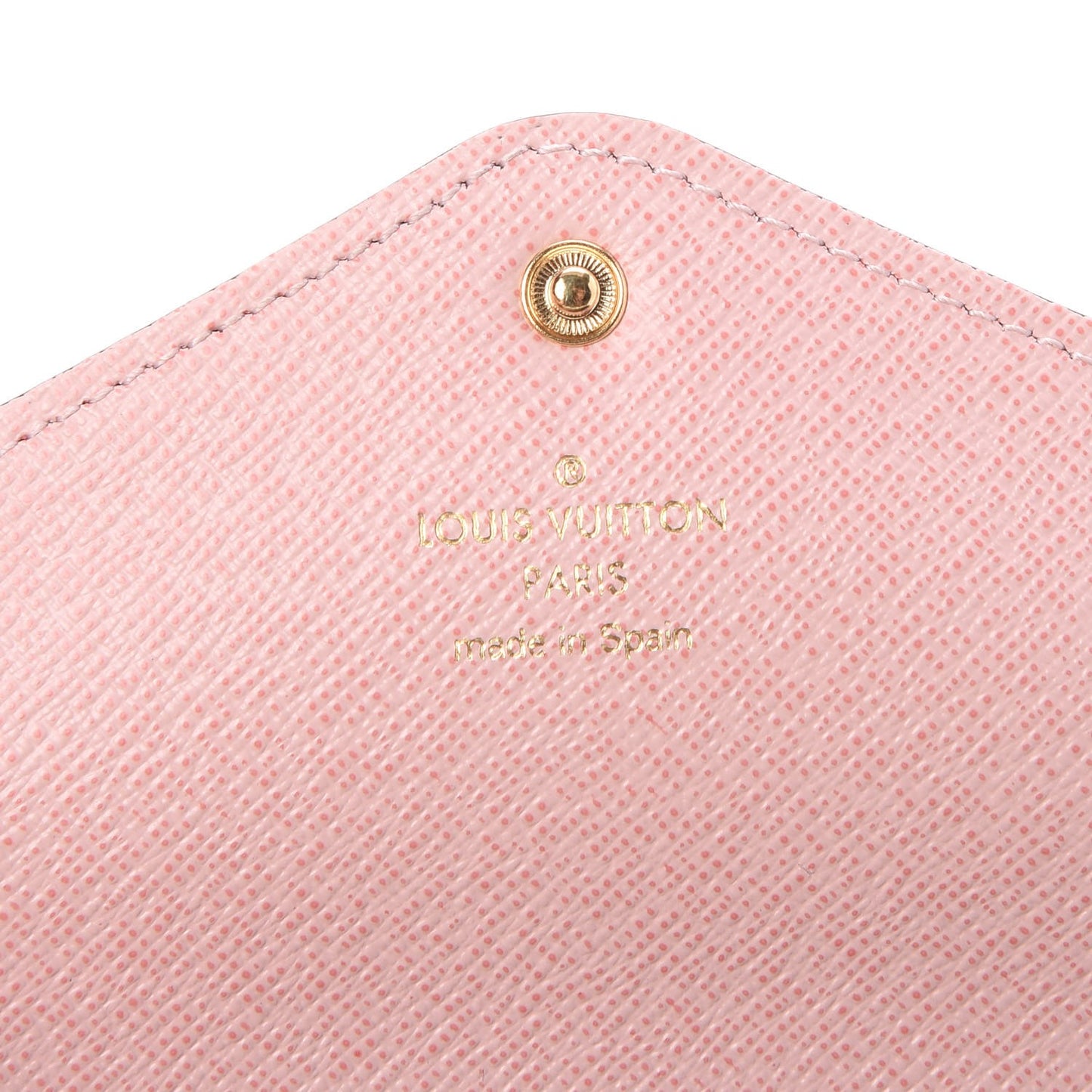Monogram Josephine Wallet Rose Ballerine