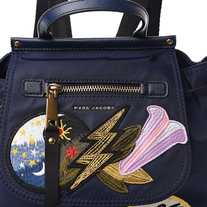 Marc Jacobs Nylon Patchwork Backpack Blue 10 of 10