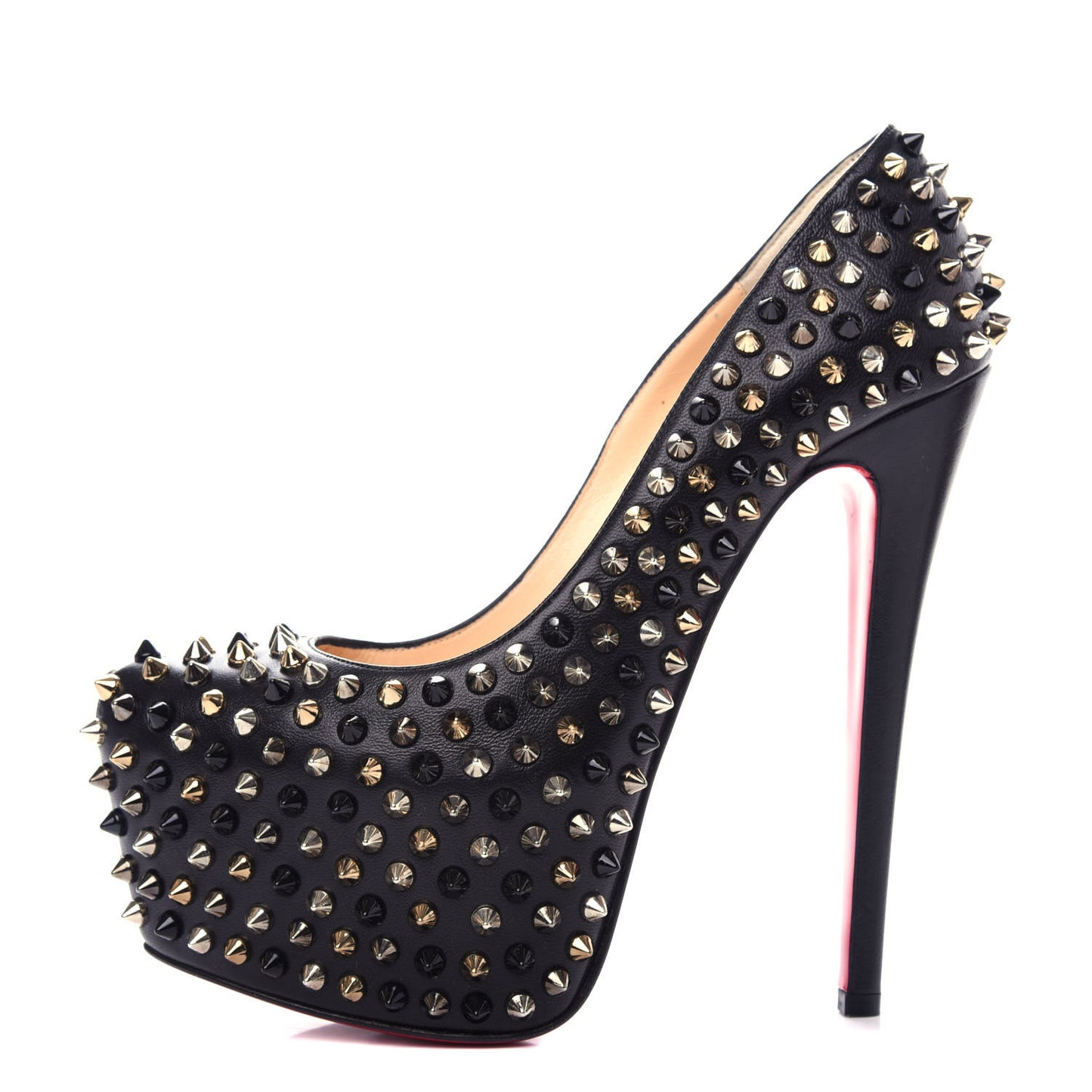 Nappa Daffodile Spikes 160 Pumps 37 Black