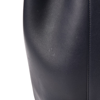 Celine Smooth Calfskin Small Tassel Cabas Phantom Navy Blue 10 of 17