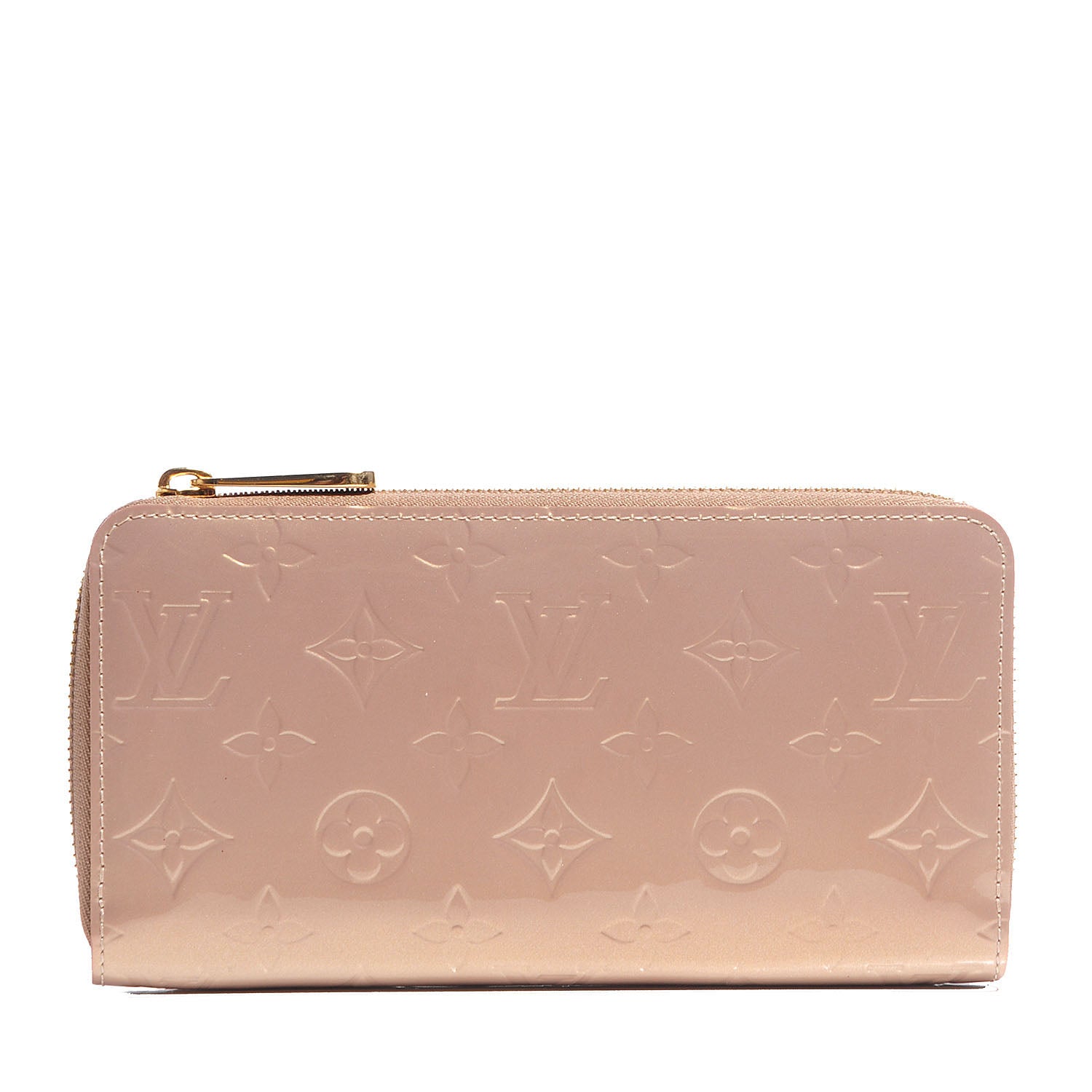 Louis Vuitton Vernis Zippy Wallet Beige Poudre 1 of 8