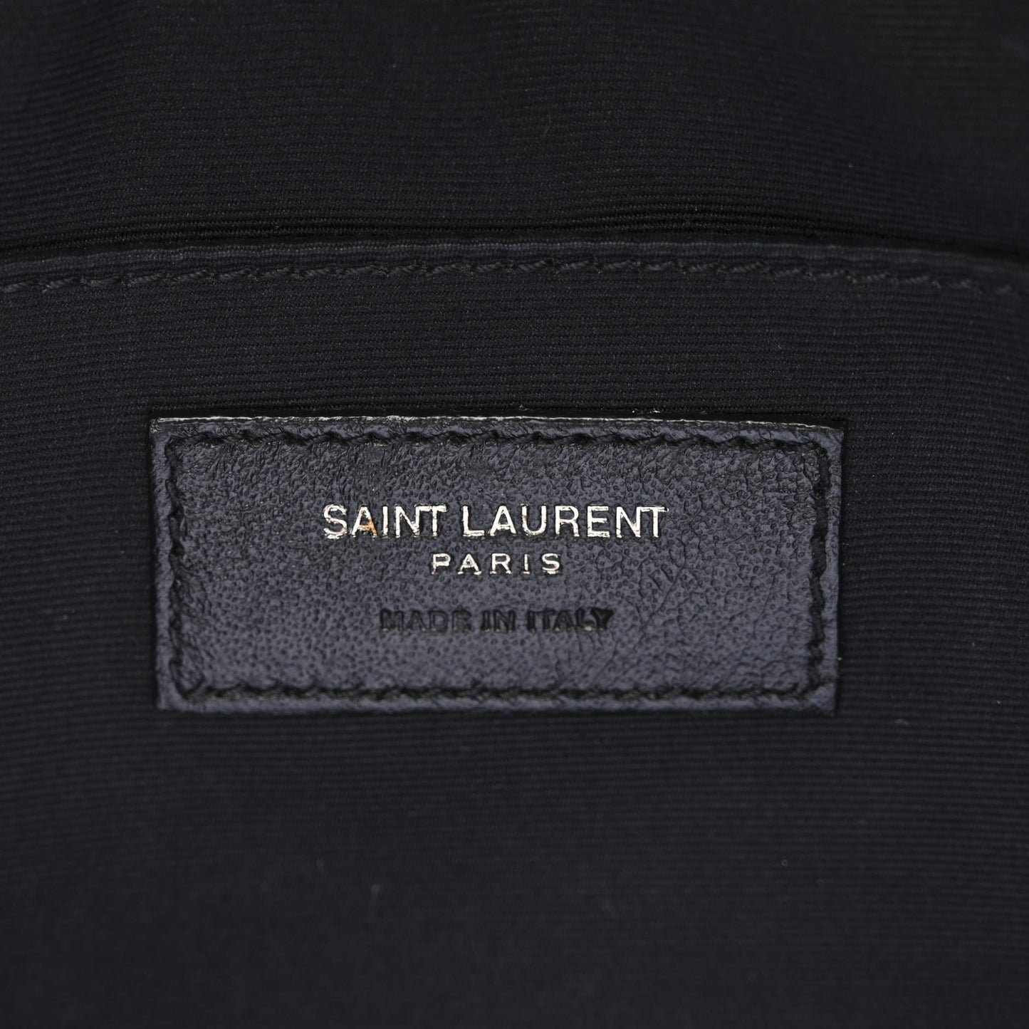 Calfskin Matelasse Monogram Monochrome Lou Camera Bag Black