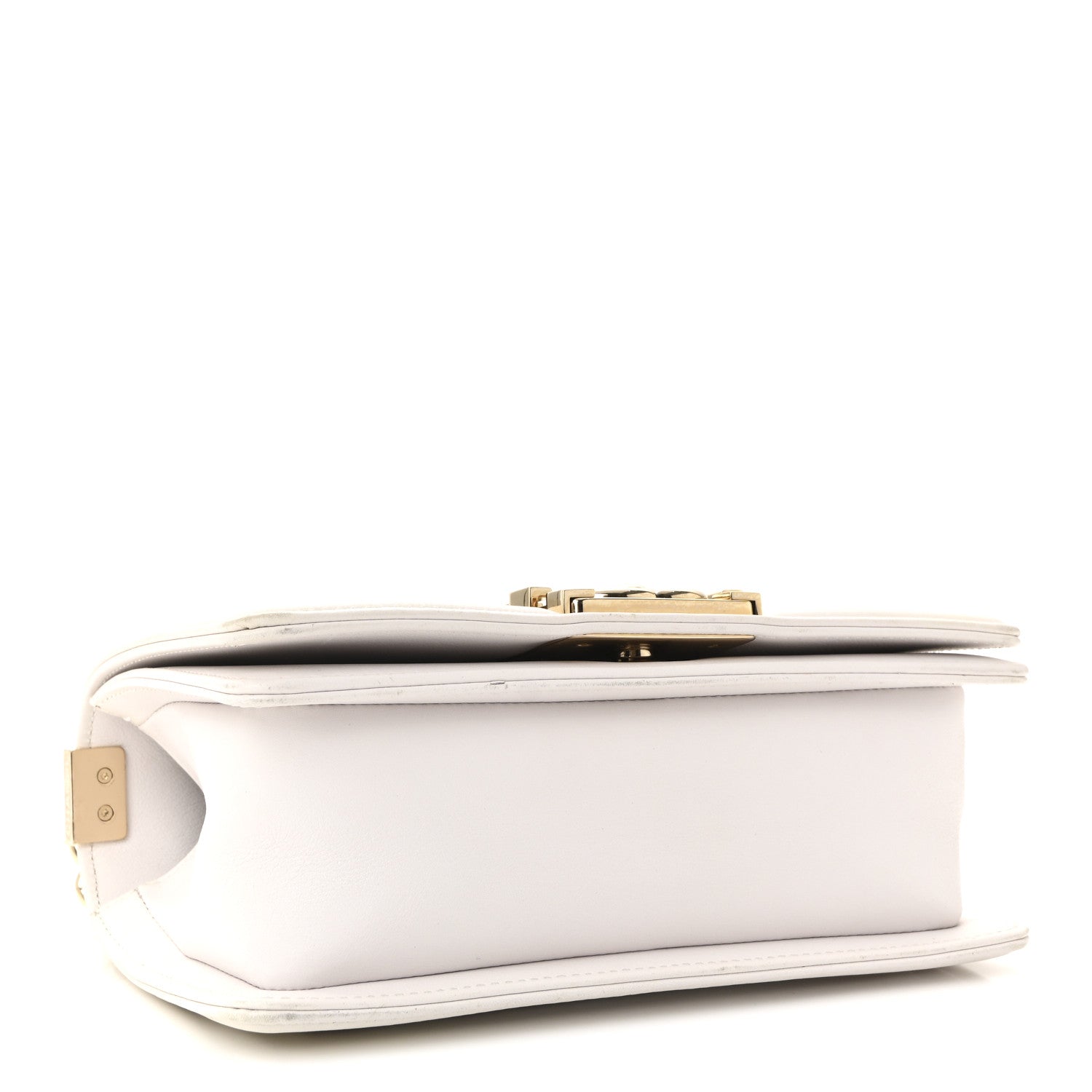 Chanel Calfskin Embroidered Small Boy Flap White 4 of 10