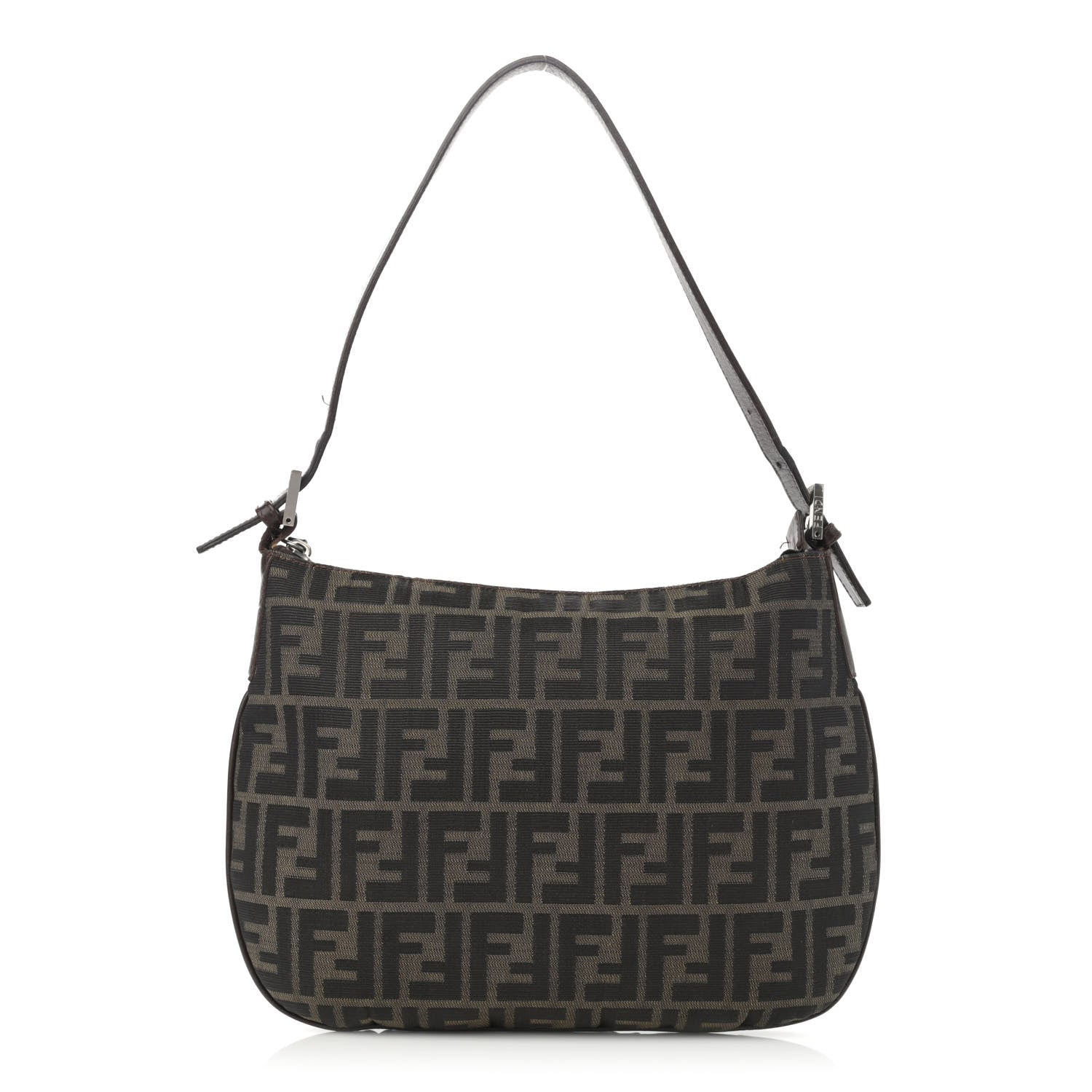 Fendi Zucca Shoulder Bag Tobacco 1 of 15