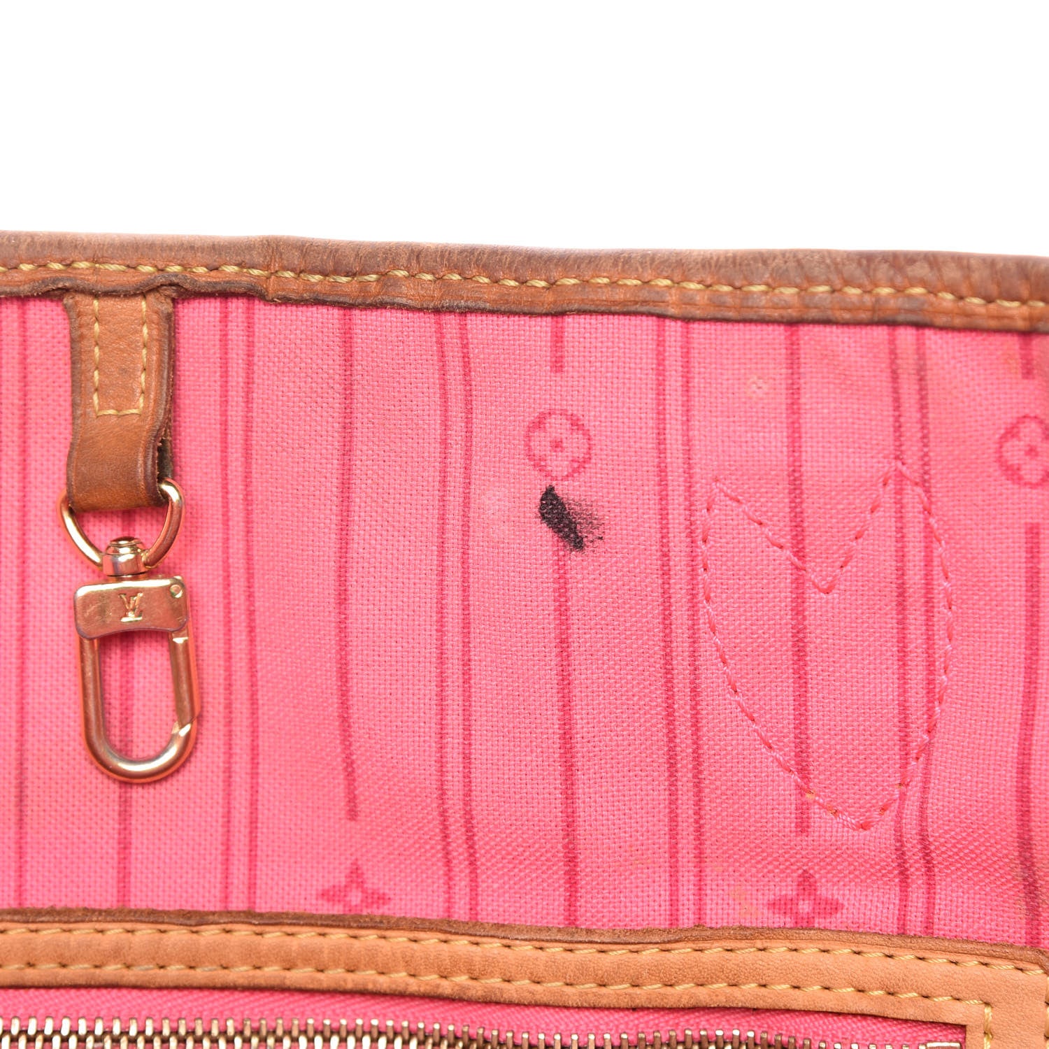 Louis Vuitton Monogram Roses Neverfull MM 8 of 37