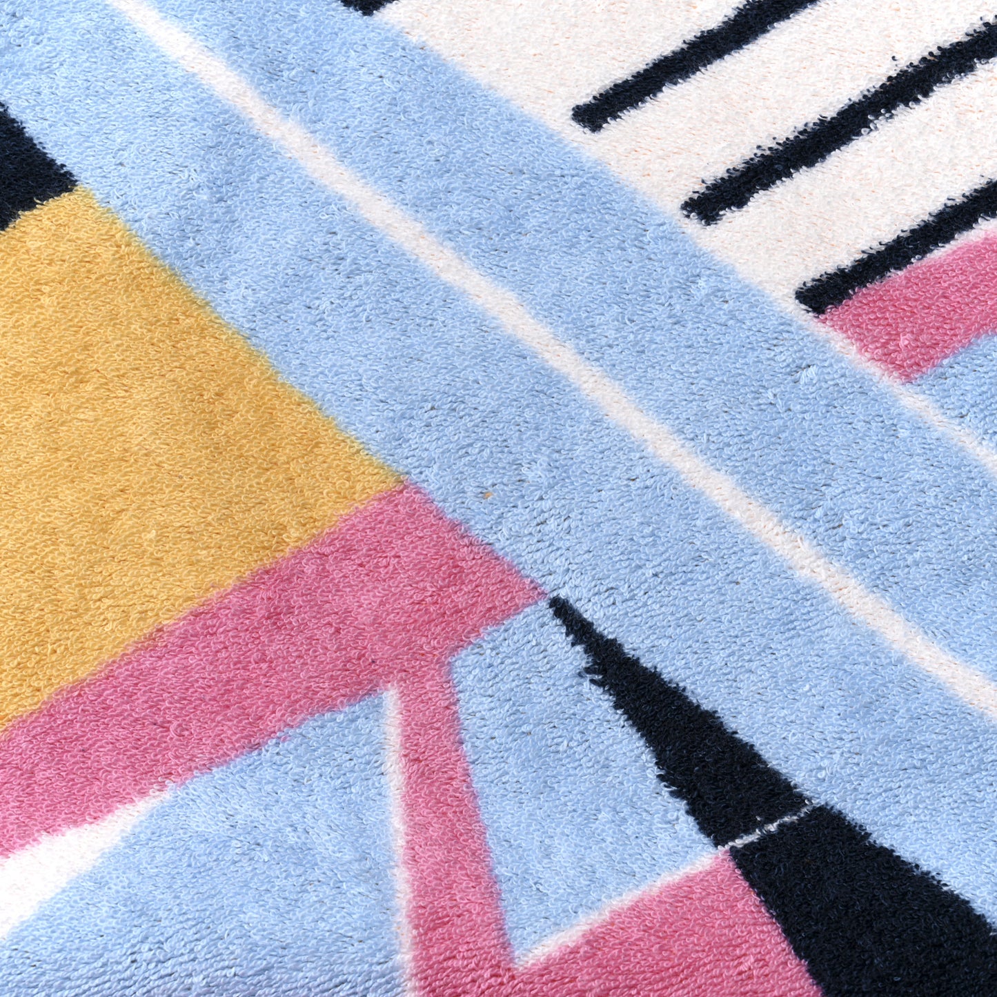 Cotton Terry Apres La Vague Beach Towel