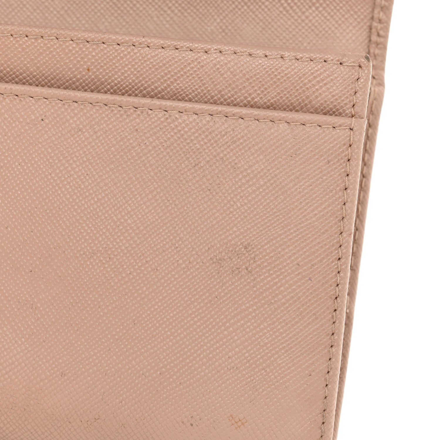 Prada Saffiano Metal Wristlet Wallet Cammeo 16 of 16