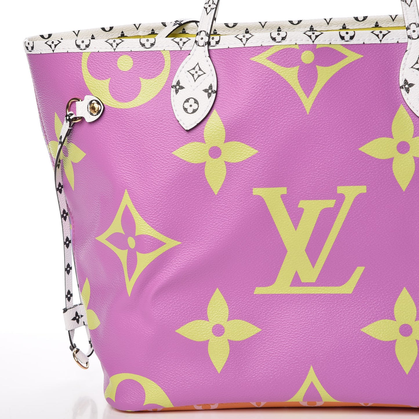 Monogram Giant Neverfull MM Pink Lilac